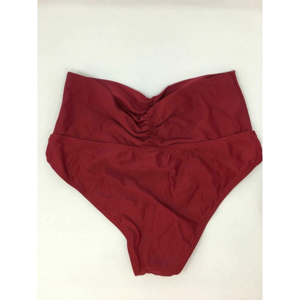 Women's Cupshe 2 Piece Bikini Set S Maroon - Picture 6 of 6